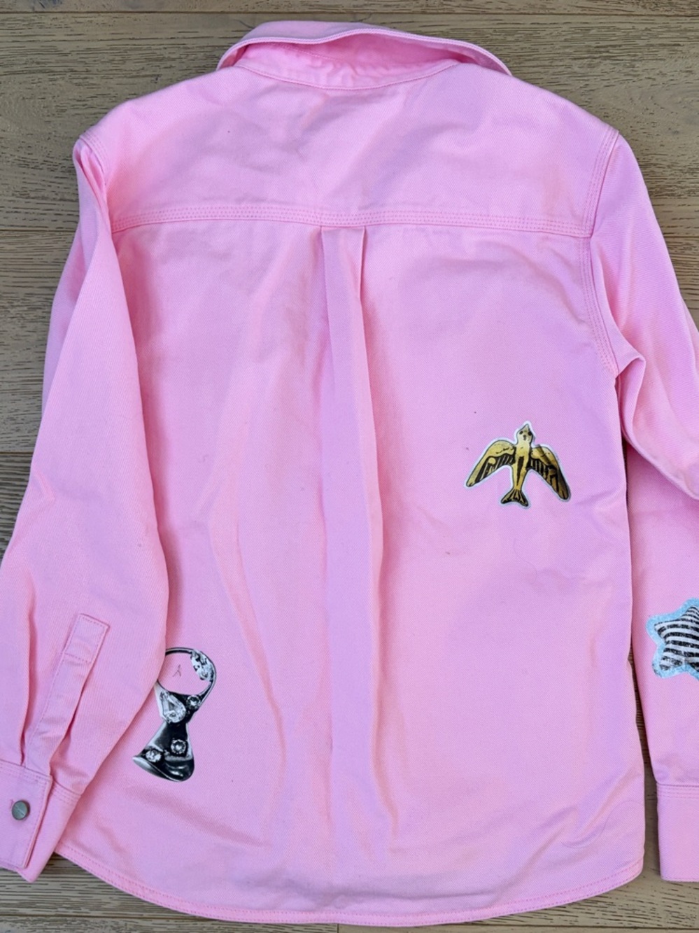 Marc Jacobs Pink Embellished Cotton Jumpsuit - Picture 5 of 7